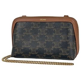 Céline Sac à épaule Celine marron Marron