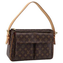 LOUIS VUITTON Monogram Viva Cite GM Shoulder Bag M51163 LV Otro