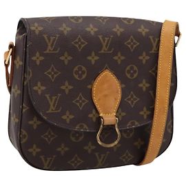 LOUIS VUITTON Monogram Saint Cloud GM Shoulder Bag M51242 LV Autre