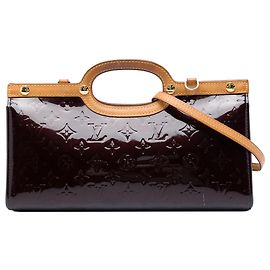 Louis Vuitton Purple Monogram Vernis Roxbury Drive Roxo