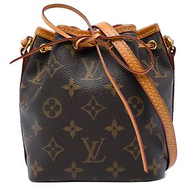 Louis Vuitton Brown Monogram Nano Noe Marrom