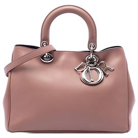 Borsa Diorissimo Dior in pelle rosa taglia Medium Rosa