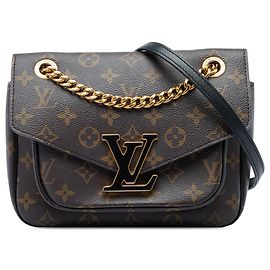 Louis Vuitton Brown Monogram Passy PM Marrom