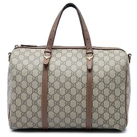 Borsa Gucci Nice Boston Medium GG Supreme Beige Beige Altro