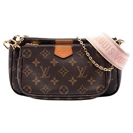 Louis Vuitton Brown Monogram Multi Pochette Accessoires Braun