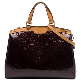 Louis Vuitton Purple Monogram Vernis Brea GM Autre Violet