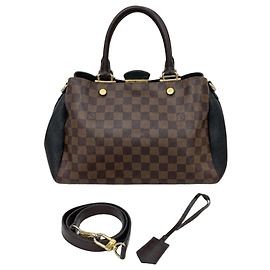 Louis Vuitton Sac à main Brittany Damier Ebene Marron