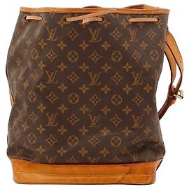 Louis Vuitton Monogram Noe Borsa a Secchiello Marrone