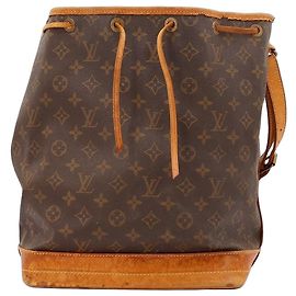Louis Vuitton Borsa a Secchiello Monogram Noe Marrone