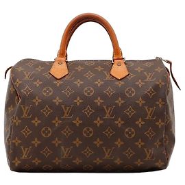 Louis Vuitton Speedy 30 Sac à main Monogram Canvas Marron Monogramme