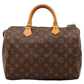 Louis Vuitton Speedy 30 Monogram Canvas Marrom Monograma