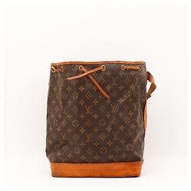 Louis Vuitton Bolsa Noé Monograma Marrom Monograma