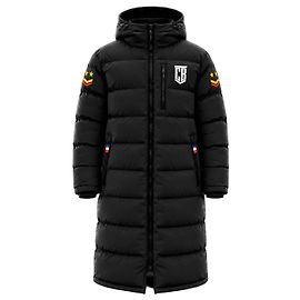 Autre Marque Colonel Bench Casaco Puffer Longo Preto Preto
