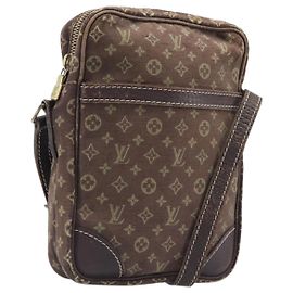 LOUIS VUITTON Monogram Mini Lin Danube Shoulder Bag Ebene M95228 LV Altro