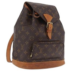LOUIS VUITTON Monogram Montsouris MM Backpack M51136 LV Other