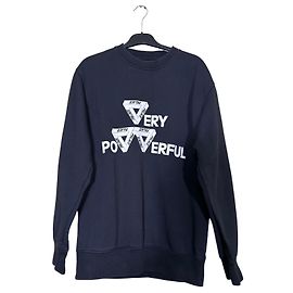 Autre Marque Sweatshirt Palace Power Crew - Coton Noir Noir