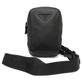 Bolsa Tiracolo Prada Triangle Logo 2ZT027 Preto