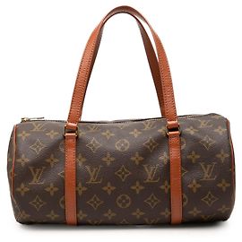 Louis Vuitton Brown Monogram Papillon 30 Marrone