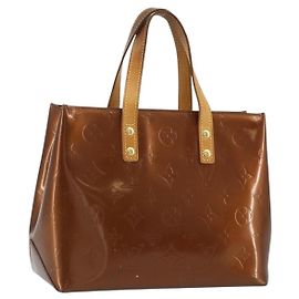 Louis Vuitton Reade Monogram Vernis PM Marrone