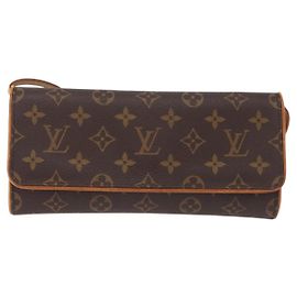 Louis Vuitton Twin Monogram Canvas GM Castaño