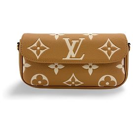 Louis Vuitton Ivy Wallet on Chain Bicolor Monogram Empreinte Giant Marrom