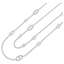 Hermès Collier Hermes Chaine d'Ancre Farandole Autre