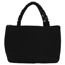 Salvatore Ferragamo Vala Canvas Preto
