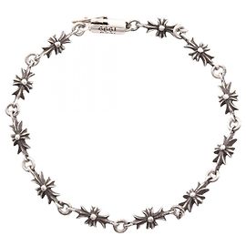 CHROME HEARTS Tiny E CH Plus Silberarmband Silber Metallisch