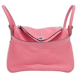 Hermès Borsa a tracolla Hermes Lindy30 Evercolor Rosa