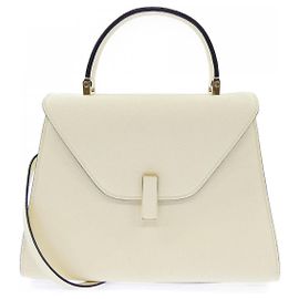 Bolsa Valextra ISIDE em pele de vitelo Branco