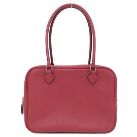 Hermès Sac à épaule Hermes Mini Plume Swift Rouge