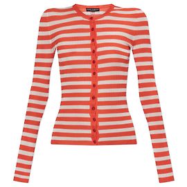 Dolce & Gabbana Cardigan à rayures Rouge