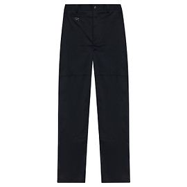 Dolce & Gabbana Pantalones de algodón con costuras Negro