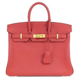 Hermès Bolsa Hermes Birkin25 Jonathan Vermelho