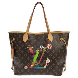 Bolsa Louis Vuitton Neverfull Monogram Marrom