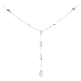 Collar Piaget Magic Reflection en Oro Blanco 750 y Diamantes Plata Metálico