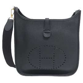Hermès Sac à épaule Hermes Evelyne3 PM Clemence Noir