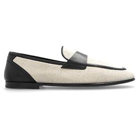 Dolce & Gabbana Scarpe con inserti in pelle Bianco Crudo