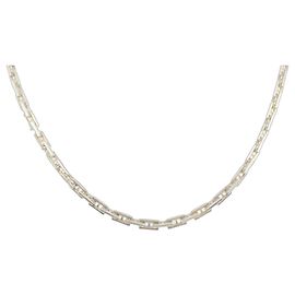 Hermès Collier Hermes Heracles en argent 925 Argenté Métallisé