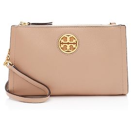 Tory Burch Carson Crossbody de piel Rosa