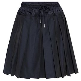 Saia plissada azul Moncler Azul