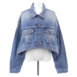 Autre Marque Three by One GINA JACKET Giacca in denim Blu