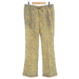 Autre Marque Pantalones Needles Castaño Amarillo