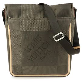 Louis Vuitton Compagnon Messenger Damier Geant Canvas Castaño