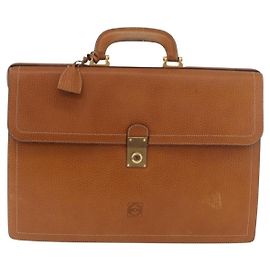 Loewe Anagram Business Leather Marron