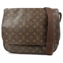Louis Vuitton Beaubourg Messenger Monogram Canvas MM Castaño