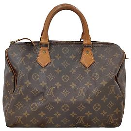 Louis Vuitton Speedy Monogram Canvas 30 Marrone