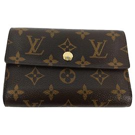 Louis Vuitton Alexandra Monogram Canvas medium Braun