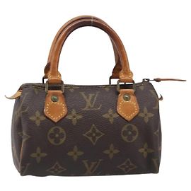Louis Vuitton Speedy Mini HL Monogram Canvas Marron