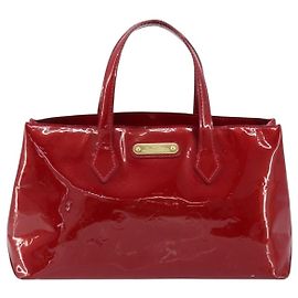 Louis Vuitton Wilshire Monogram Vernis PM Vermelho